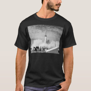 T-shirt Premier lancement de Rocket, Cap Canaveral,