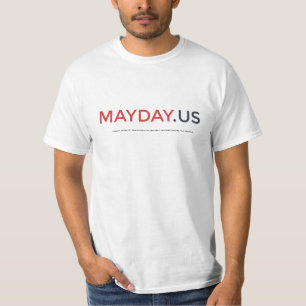 T-shirt Premier mai - embrassez la chemise d'ironie