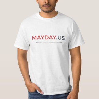 T-shirt Premier mai - embrassez la chemise d'ironie