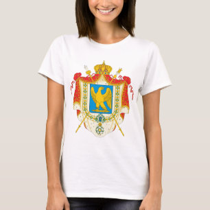 T-shirt Premier manteau d'empire des bras français (1804)