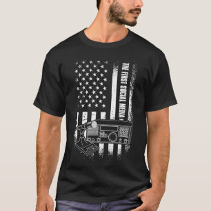 T-shirt Premier média social, American Ham Radio Operato