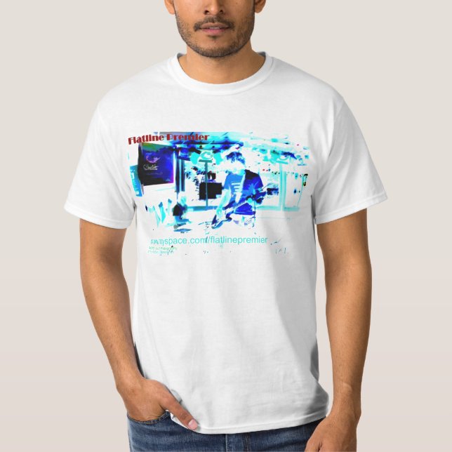 T-shirt Premier ministre T de Flatline (Devant)