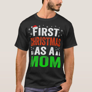 T-shirt Premier Noël Comme Une Maman Nouveau Maman 1Er Noë
