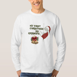 T-shirt Premier Noël drôle comme grand-père Joyeux Noël