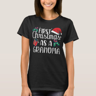 T-shirt Premier Noël En Famille Grand-Mère