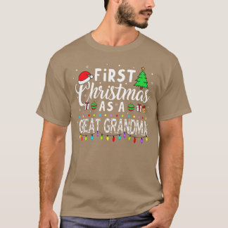 T-shirt Premier Noël en tant que super maman drôle Nouveau