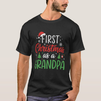 T-shirt Premier Noël Grand-Père Vacances