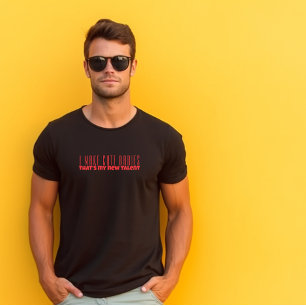 T-shirt Premier papa jour lettre rouge humour
