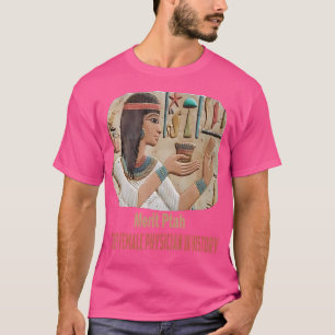 T-shirt Premier pharaon féminin Pharaon Docteur Egy antiqu