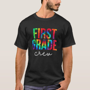 T-shirt Première année équipage Tie Dye Journée d'apprécia
