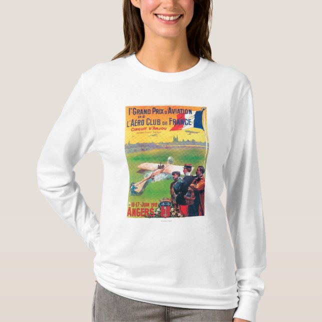 T-shirt Première aviation Grand prix (Devant)