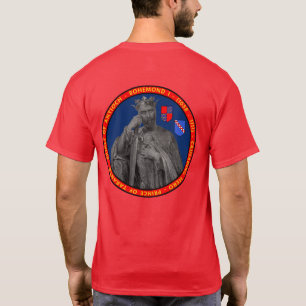 T-shirt Première chemise de joint de portrait de croisé