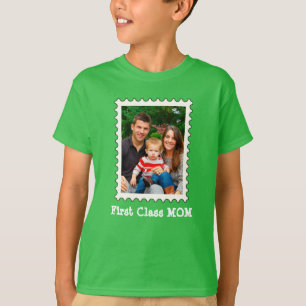 T-shirt PREMIÈRE CLASSE MOM Meilleure maman Meilleure mama