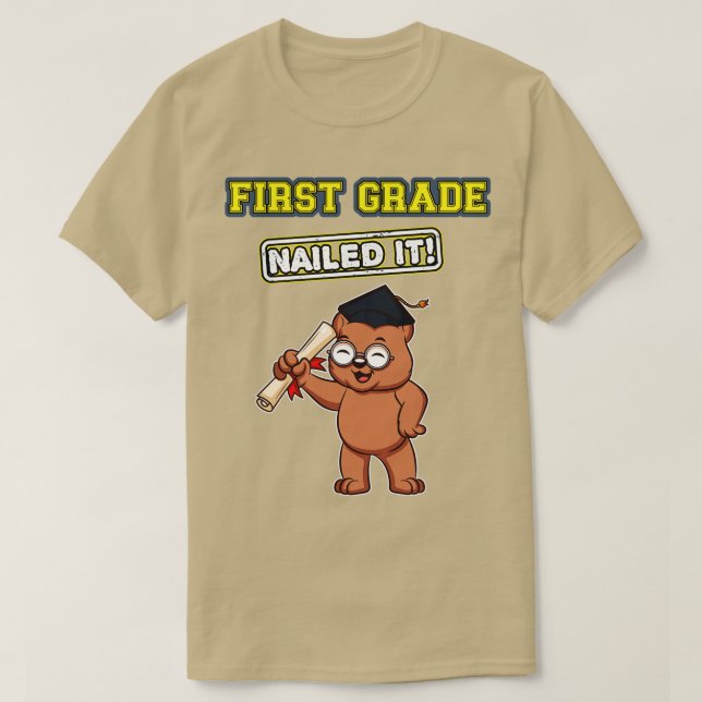T-shirt Première Classe Nclouée Il Primaire Élémentaire Éc (Design devant)