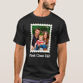 T-shirt PREMIÈRE CLASSE PAPA Meilleur papa Jamais photo pe