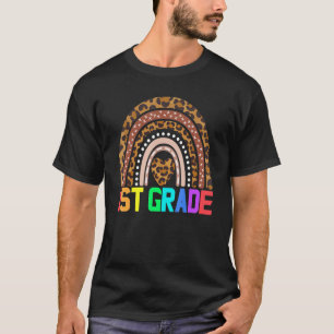 T-shirt Première Classe Rainbow Girls Boys Teacher Team 1s