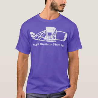 T-shirt Première conception d'avion de Wright Brothers