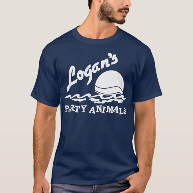 T-shirt Première de la fête des animaux de Logan (Devant)