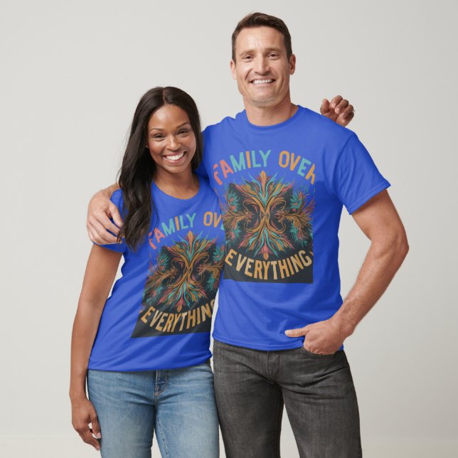 T-shirt Première famille (Unisexe)