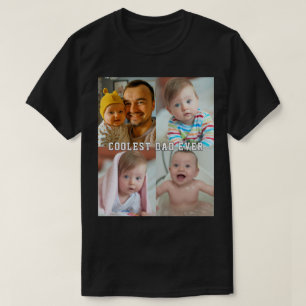 T-shirt Première Fête des Pères Papa le Plus Cool Bébé Pho