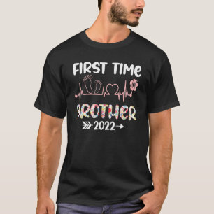 T-shirt Première Fois Brother 2022 Drôle Nouveau Promu À B