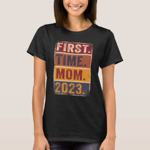 T-shirt Première Fois Maman 2023 Chemise Femme Enceinte Mè