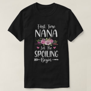 T-shirt Première Fois Nana Laisser Commencer Le Spoiling