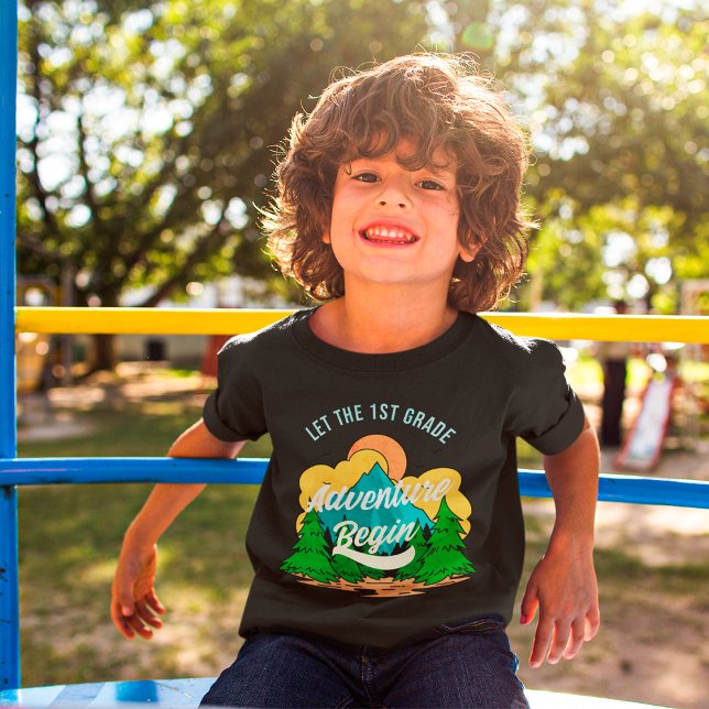 T-shirt Première Journée De L'École 1Ere Année Appréciatio (Front)