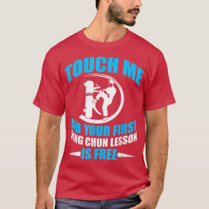 T-SHIRT PREMIÈRE LEÇON AMUSANTE EST L'ESCADRE GRATUIT CHUN