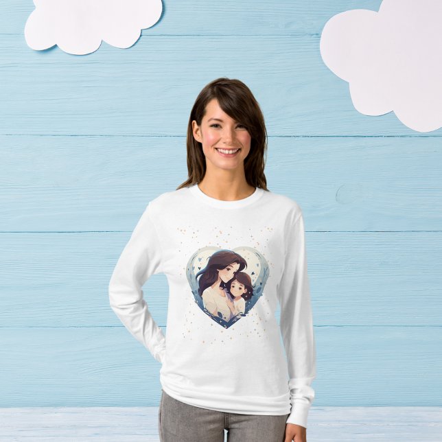 T-shirt Première ma mère pour toujours mon ami (Créateur téléchargé)