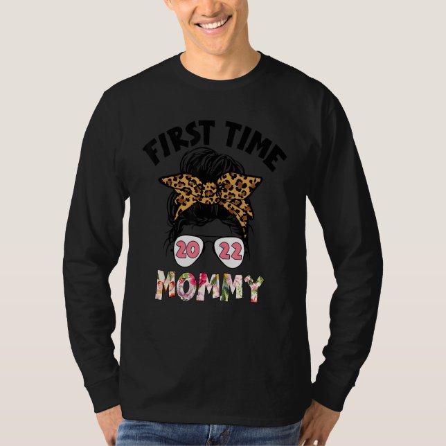 T-shirt Première maman 2022 Faire-part de grossesse Nouvea (Devant)