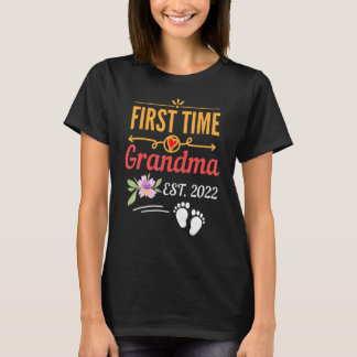 T-shirt Première mamie 2022 Faire-part de grossesse Nouvea