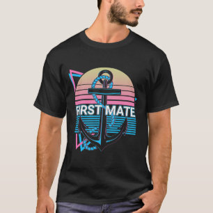 T-shirt Première matelot rétro de navigation
