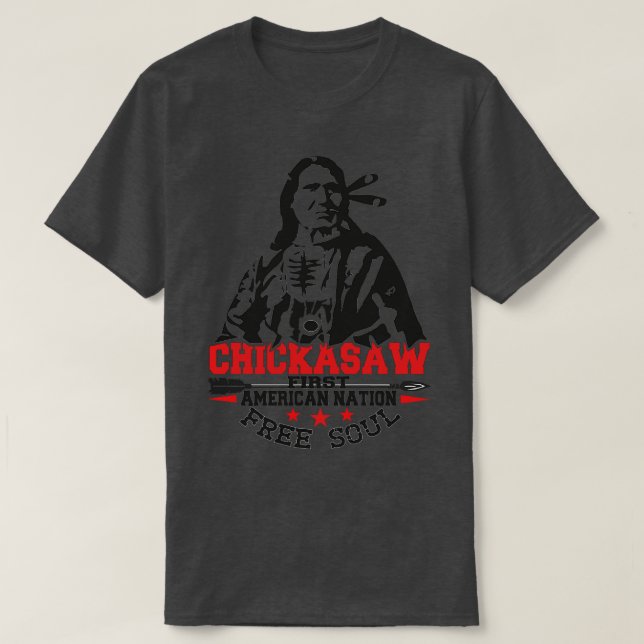 T-shirt Première nation américaine de CHICKASAW (Design devant)