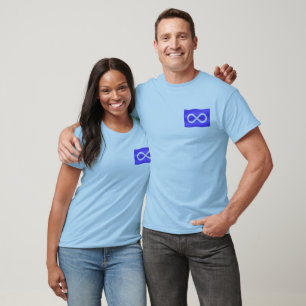 T-shirt Première nation des Mens Shirt Metis Drapeau Jerse