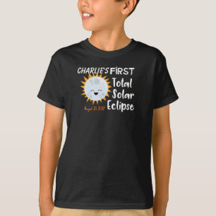 T-shirt Première pièce en t totale personnalisée d'Emoji