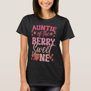 T-shirt Première Tante Anniversaire Du Berry Sweet One Str