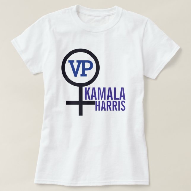 T-shirt Première vice-présidente Kamala Harris VP (Design devant)