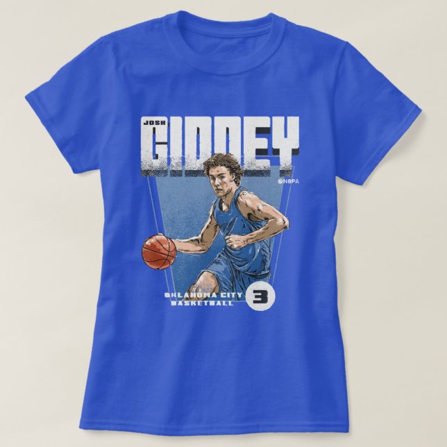 T-shirt Première ville de Josh Giddey (Design devant)