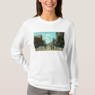 T-shirt Première vue d'avenue d'avenue pionnière