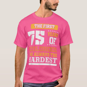 T-shirt Premières 75 années d'enfance