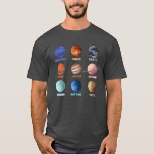 T-shirt Premiu du fan de sciences de l'exploration spatial