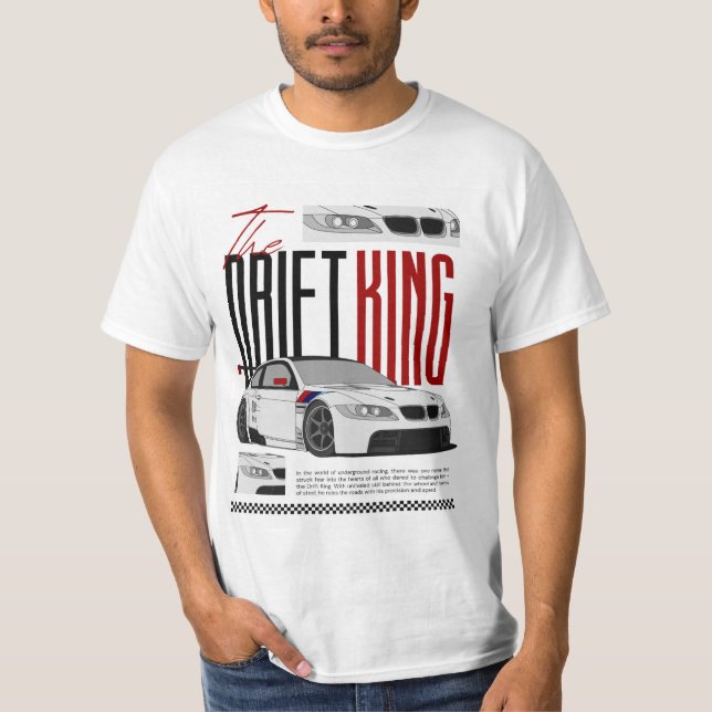 T-shirt Premium Quality Men's Graphic Tee (Devant)