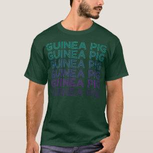 T-shirt Premium Retro Pig de Guinée