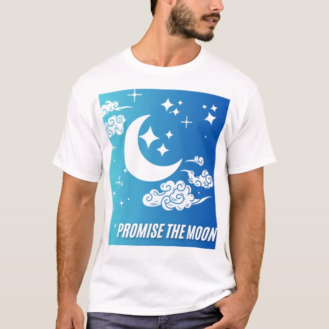 T-shirt PremiumCustomizeT-shirts design de Promise theMoon (Devant)