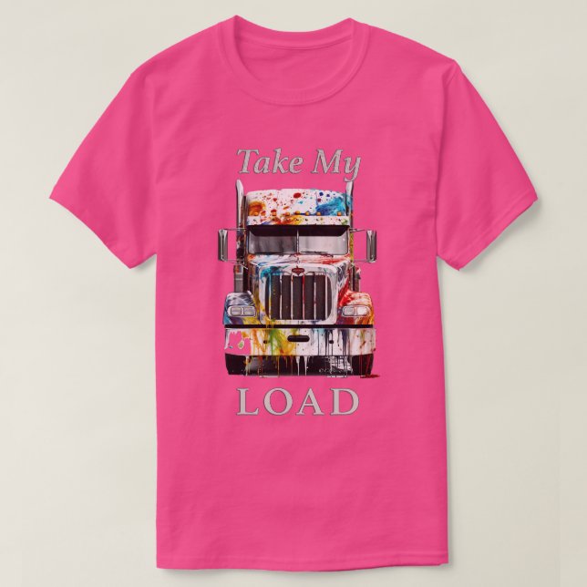 T-shirt Prendre ma charge (Design devant)