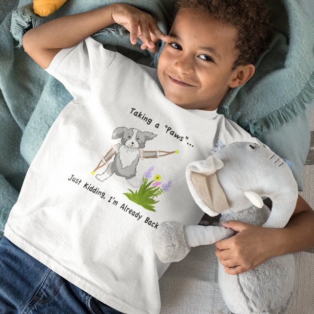 T-shirt Prendre une "patte" Collie sur les croix (Créateur téléchargé)