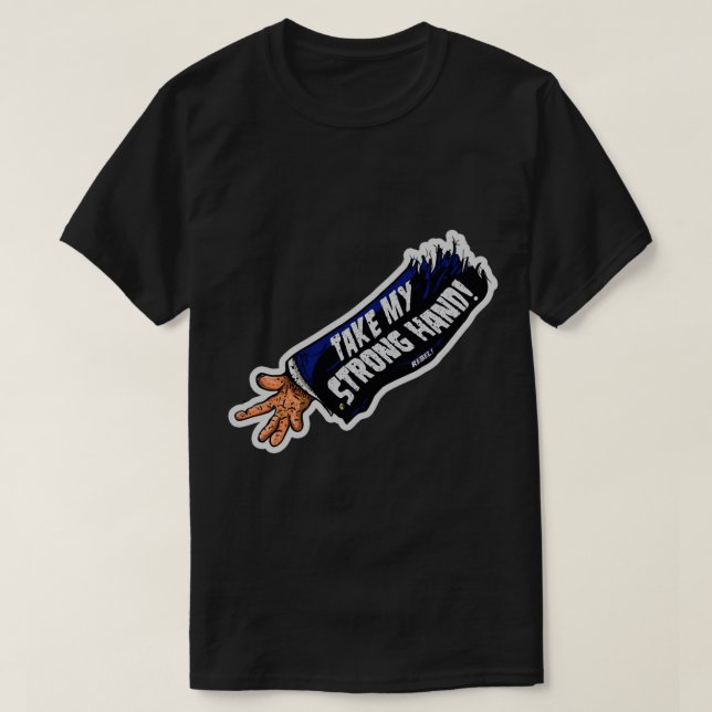T-shirt Prends Ma Main Forte ! Scanner Movie 2 Die Cut (Design devant)