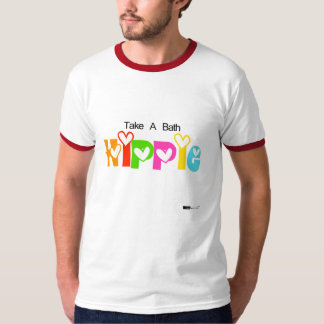 T-shirt Prenez Bath, hippie !