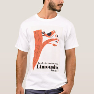 T-shirt Prenez des vacances pour Limousin France.